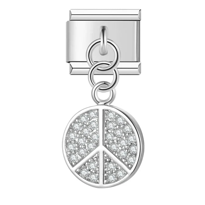 Charm colgante amor y paz