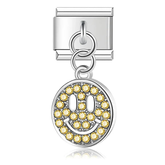 Charm colgante cara feliz
