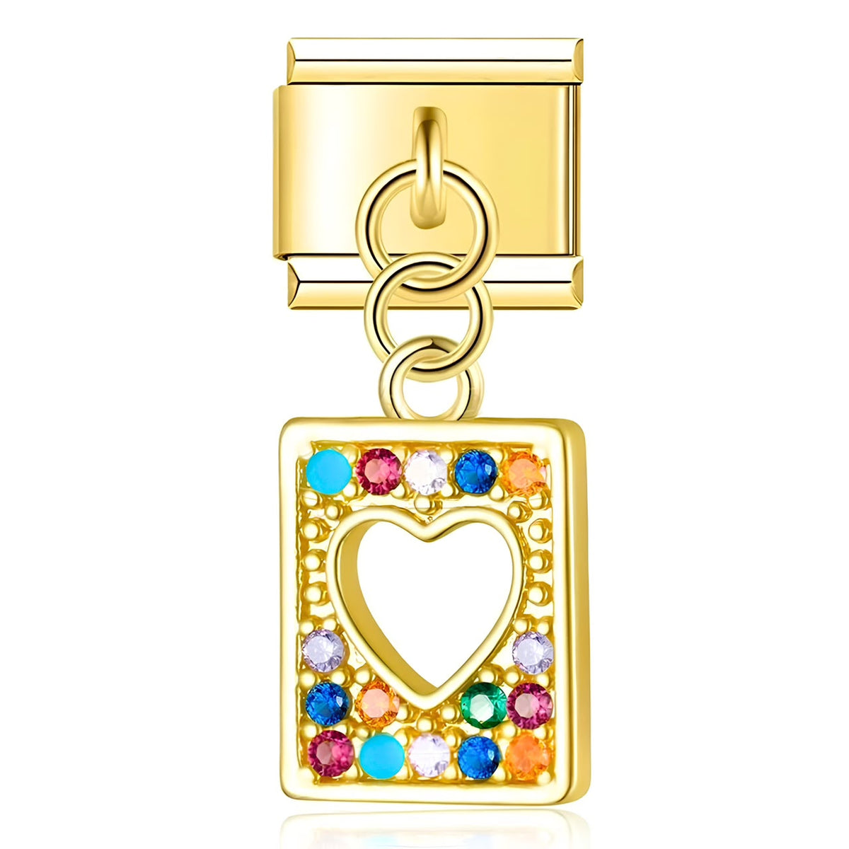 Charm colgante carta