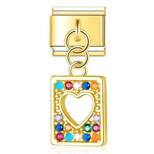 Charm colgante carta