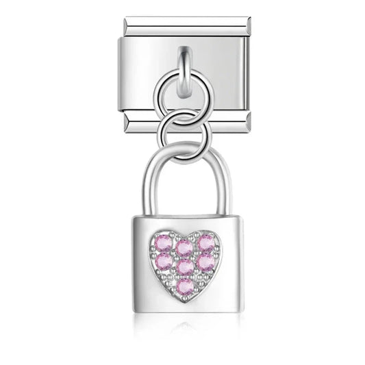 Charm colgante candado