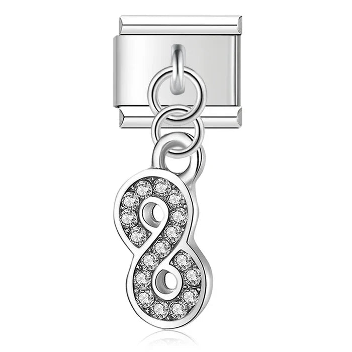 Charm colgante infinito