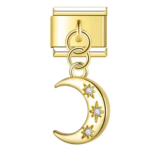 Charm colgante luna
