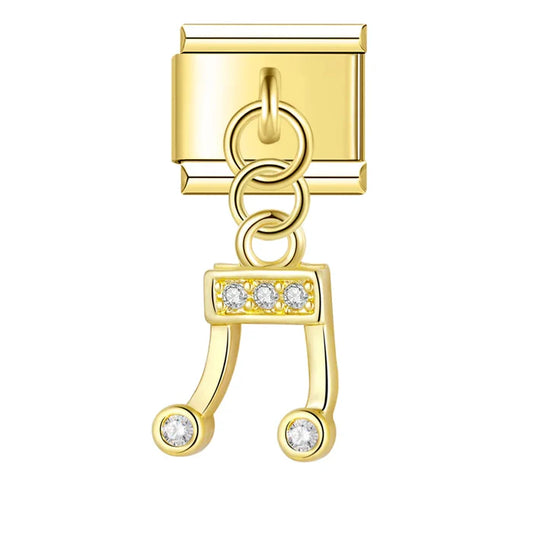 Charm colgante nota músical