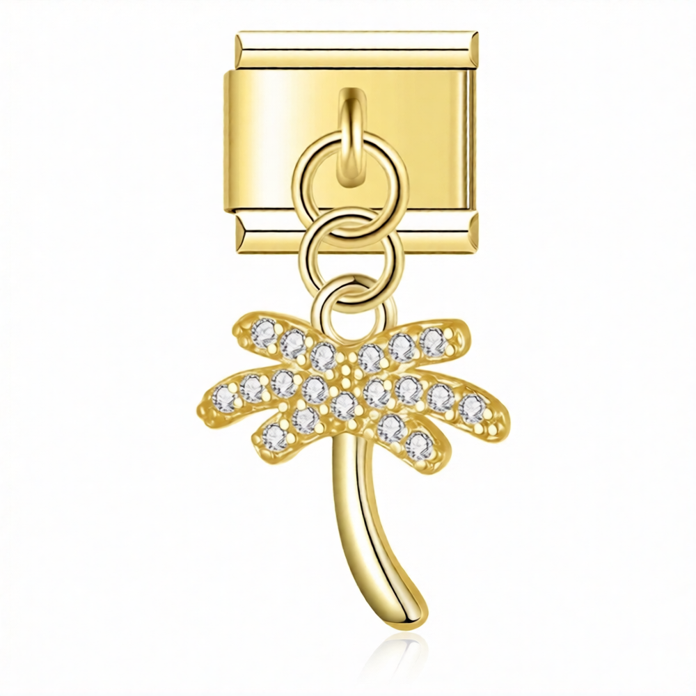 Charm colgante palmera