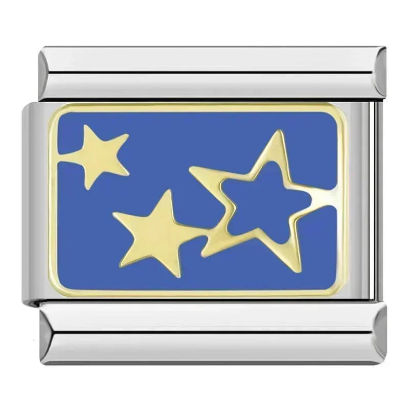 Charm estrellas azules