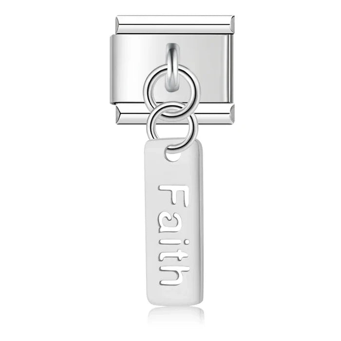 Charm colgante faith