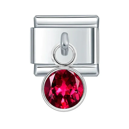 Charm colgante piedra enero