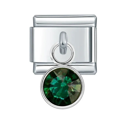 Charm colgante piedra mayo