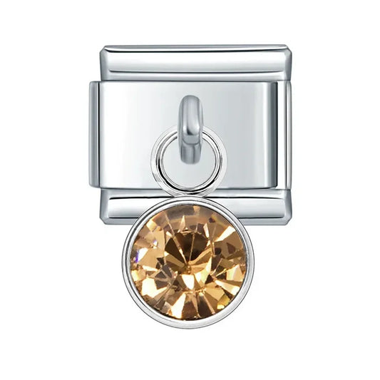 Charm colgante piedra noviembre